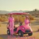 Pink Golf Cart